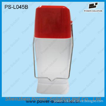 Solar panel lamp with high brightness LED